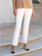 FRANK & EILEEN Derry Illusion Pull-On Jean - Antique White