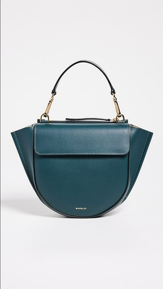 WANDLER Mini Hortensia Bag  - Teal