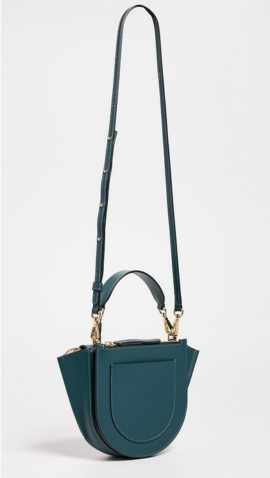 WANDLER Mini Hortensia Bag  - Teal