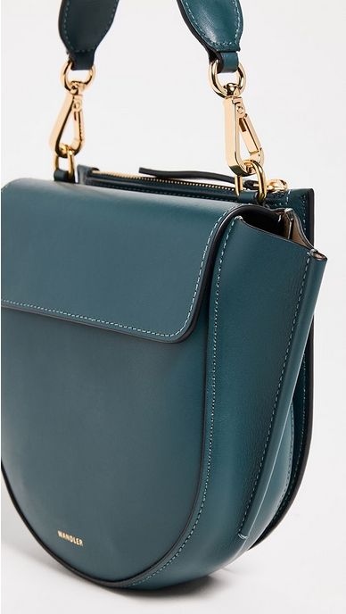WANDLER Mini Hortensia Bag  - Teal