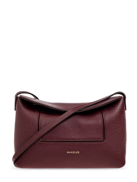 WANDLER Mini Penelope Slouch Bag - Acai Crust