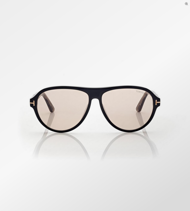 TOM FORD Quincy - Photochromatic Shiny Black