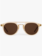 KREWE Markle - Champagne + Rue Tortoise 18K Polarized