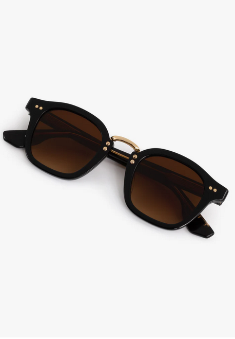 KREWE Campbell - Black + Black Tea 18K