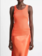 VINCE Ribbed Scoop-Neck Tank - Burnt Orchid