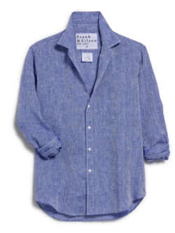 FRANK & EILEEN Eileen Linen - Blue