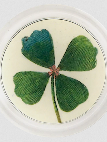 JOHN DERIAN 6" Coaster - Clover