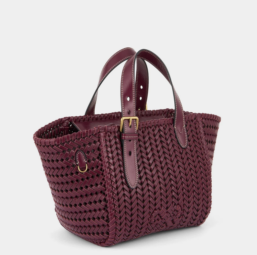 ANYA HINDMARCH Neeson Small Square Tote - Orchid Purple