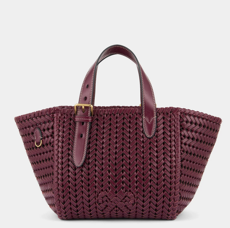 ANYA HINDMARCH Neeson Small Square Tote - Orchid Purple