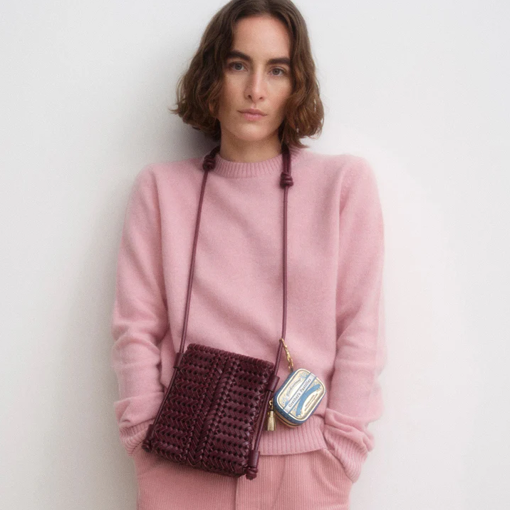 ANYA HINDMARCH Neeson Crossbody Pouch - Orchid