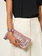 ANYA HINDMARCH Neeson Tassel Clutch - Peony Pink Mirror