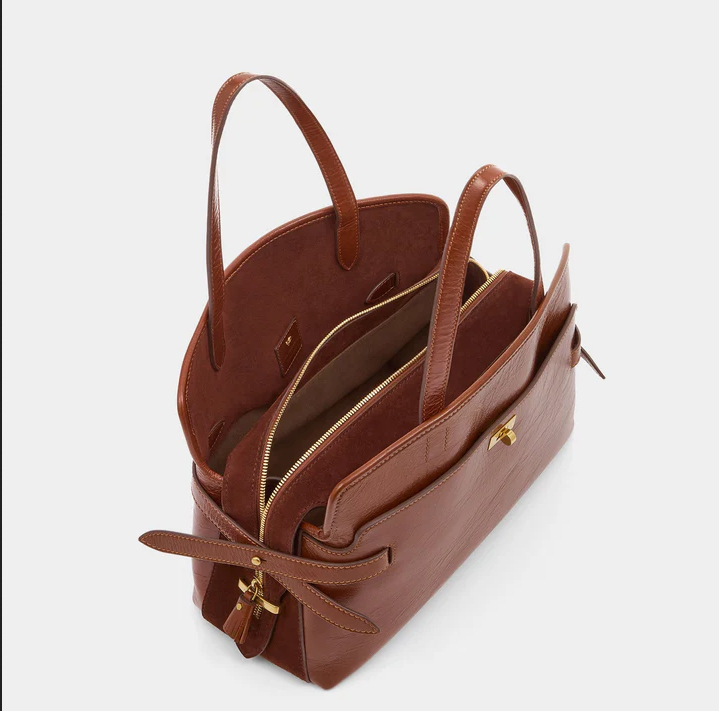 ANYA HINDMARCH Wilson Shoulder Bag - Dark Cedar