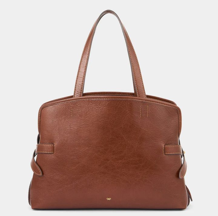 ANYA HINDMARCH Wilson Shoulder Bag - Dark Cedar