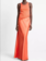 VINCE Satin Maxi Skirt - Burnt Orchid