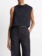 VINCE Asymmetrical Draped A-Line Top
