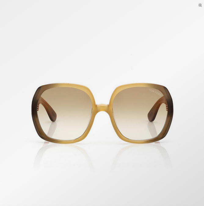 TOM FORD Saffron - Yellow/Gradient Brown Lens