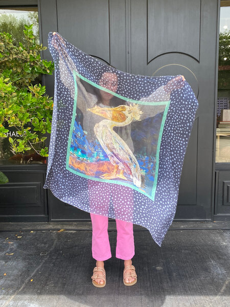 KIM BULLEN 38" Modal Scarf - Moon Drop