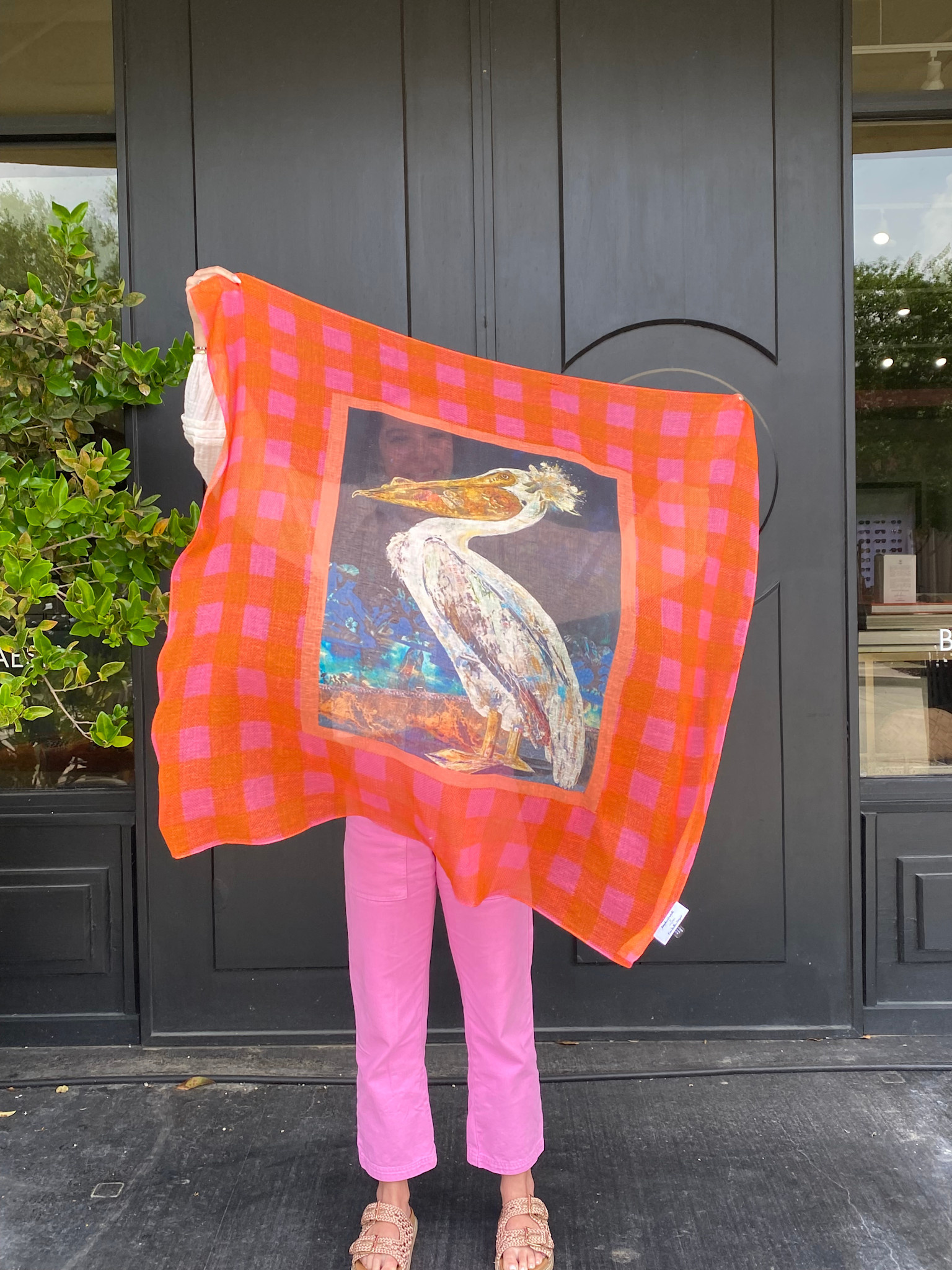 KIM BULLEN 38" Modal Scarf - Porch Pop