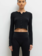 LESET Lauren Crop Cardigan II - Black