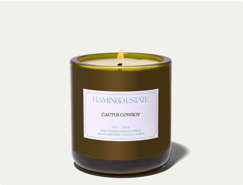 FLAMINGO ESTATE Cactus Cowboy Candle - 8 oz