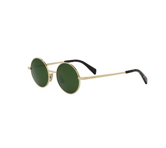 CELINE 40306U - Metal Round & Green Lenses