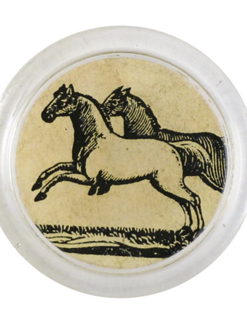 JOHN DERIAN 4" Coaster - Iconic Horses