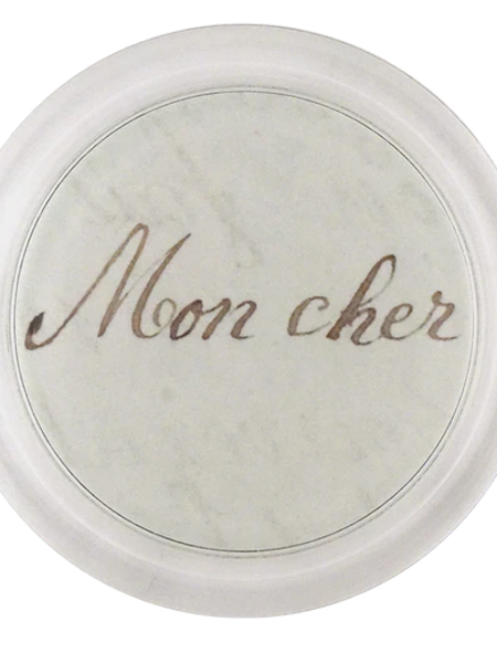 JOHN DERIAN 6" Coaster - Mon Cher