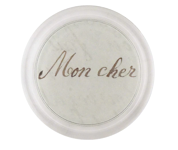 JOHN DERIAN 6" Coaster - Mon Cher