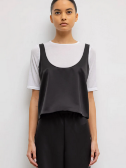 LESET Barb Scoop Tank - Black