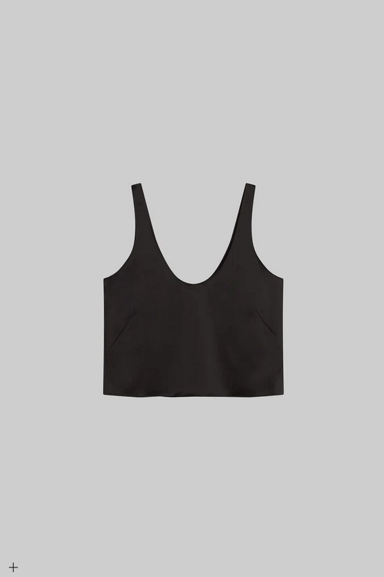 LESET Barb Scoop Tank - Black
