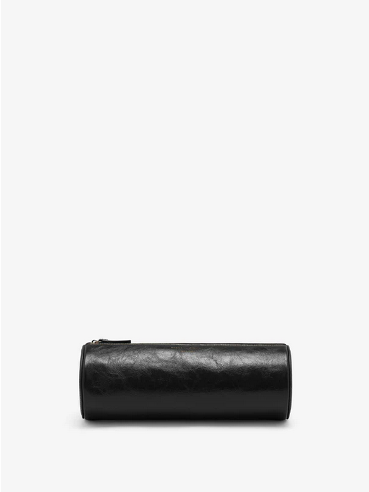 PROENZA SCHOULER Silo Clutch - Shiny Black Calf