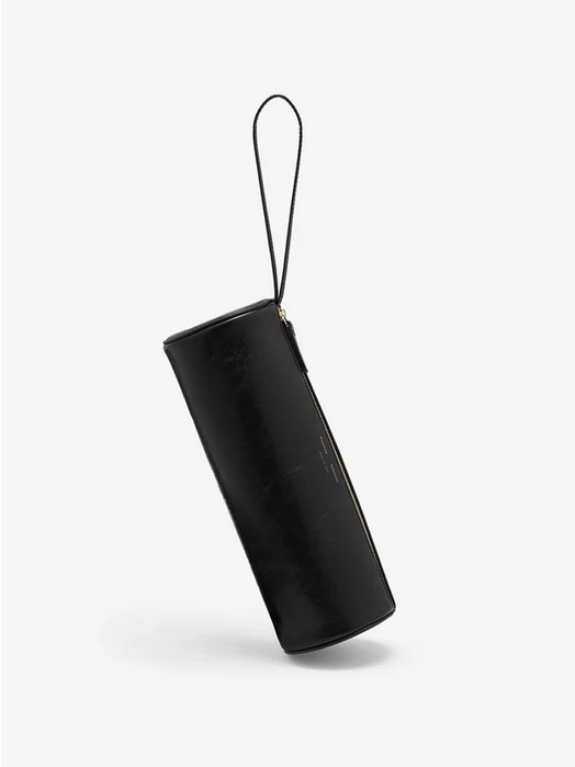 PROENZA SCHOULER Silo Clutch - Shiny Black Calf