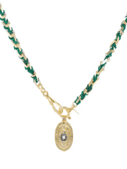 MARIE LAURE CHAMOREL No. 951 Necklace - Gold Green