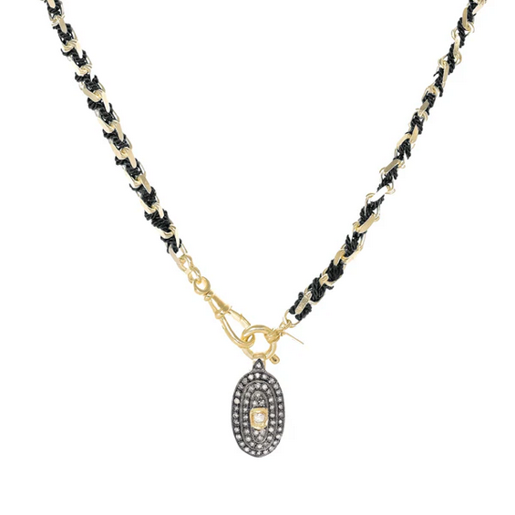 MARIE LAURE CHAMOREL No. 951 Necklace - Gold Black