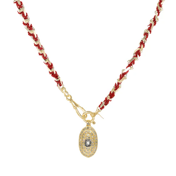 MARIE LAURE CHAMOREL No. 951 Necklace - Gold Red