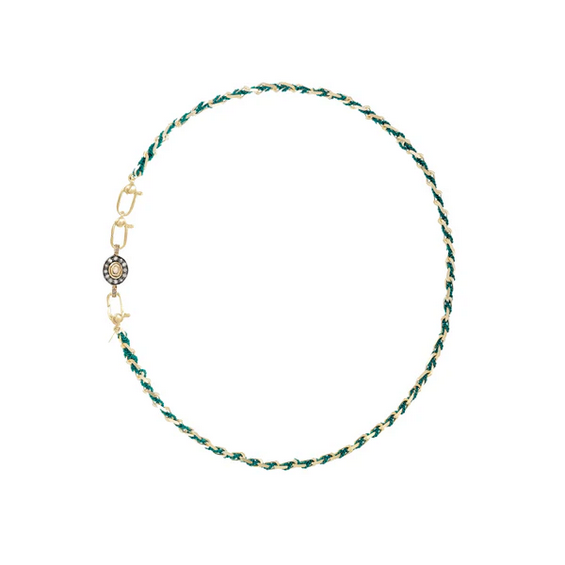 MARIE LAURE CHAMOREL No. 952 Necklace - Gold Green