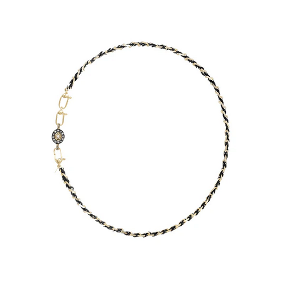 MARIE LAURE CHAMOREL No. 952 Necklace - Gold Black