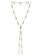 MARIE LAURE CHAMOREL No. 650 Lariat Necklace - Gold Grey