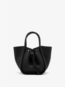 PROENZA SCHOULER Small Ruched Tote - Pebbled Black