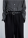 PROENZA SCHOULER Wide Braid Belt - Black