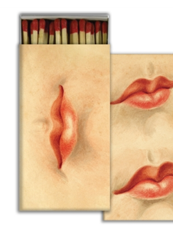 JOHN DERIAN John Derian Co. Matches - Lips