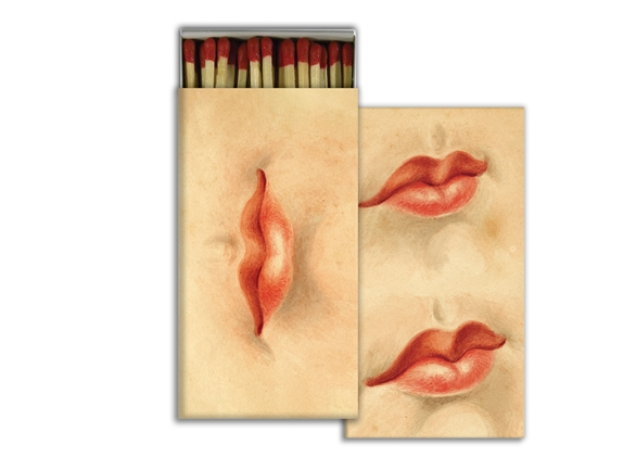 JOHN DERIAN John Derian Co. Matches - Lips