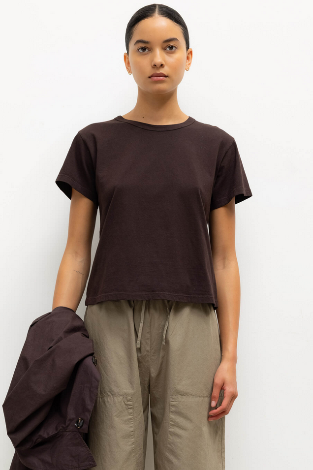 LESET Margo Tee - Chocolate