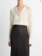 VINCE Crushed Stripe Button-Front Shirt