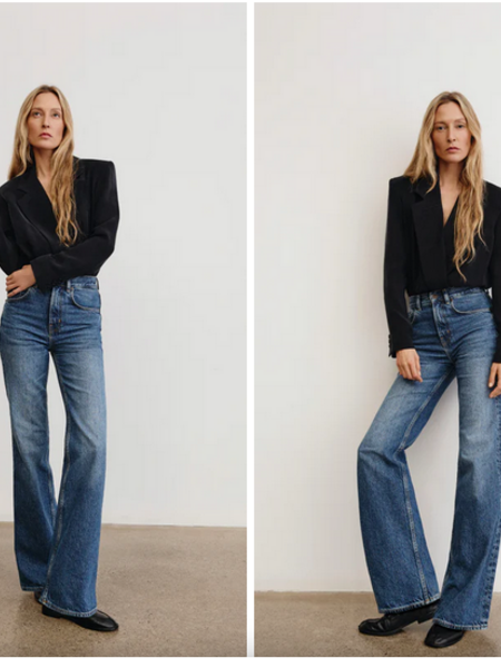 SMYTHE Owl High Rise Bootcut Jean