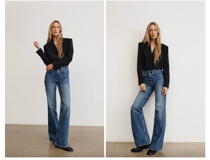 SMYTHE Owl High Rise Bootcut Jean