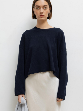 LESET Zoe Crew Sweater - Midnight