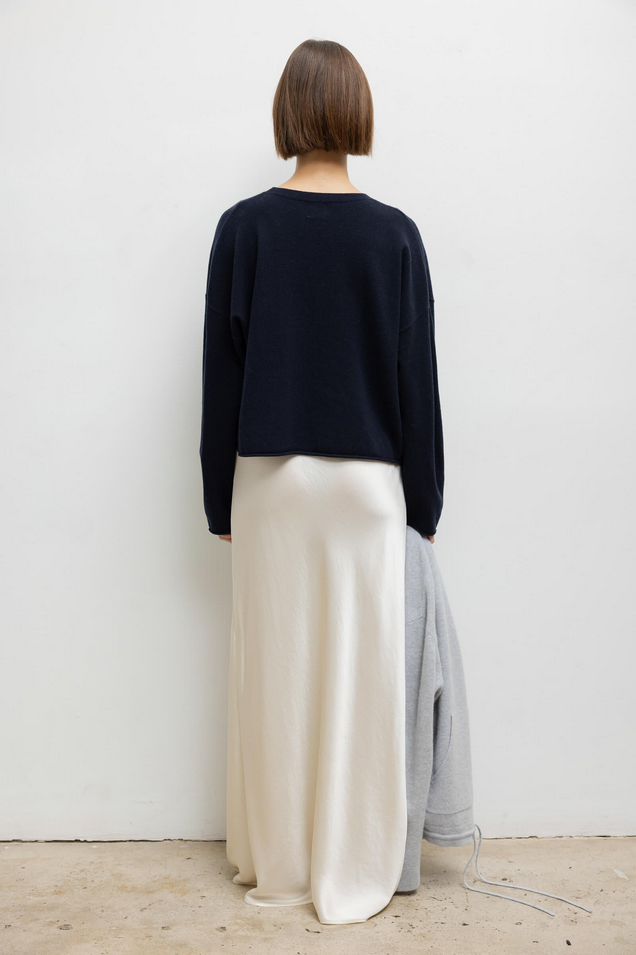 LESET Zoe Crew Sweater - Midnight