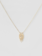 CELINE DAOUST Small Diamond Sunbeams Eye Necklace