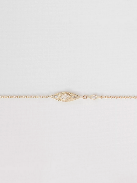 CELINE DAOUST Sun Eye Diamond Bracelet